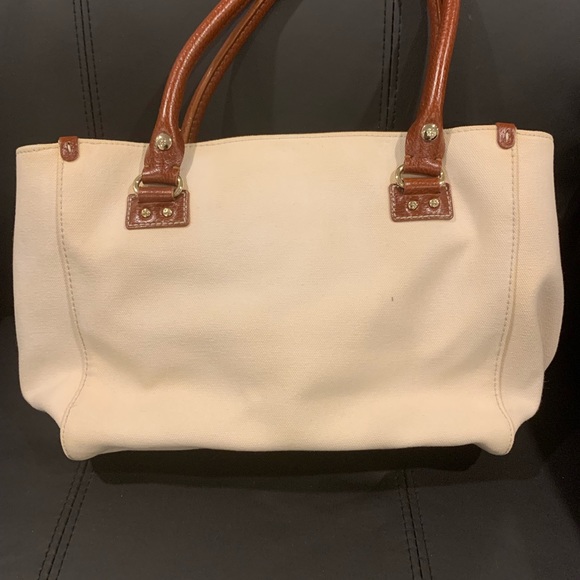 Kate Spade Material and Leather Bag. Red inside - Picture 2 of 8